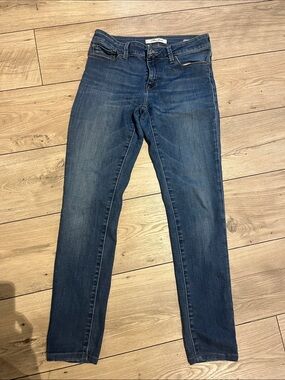 Mavi Women's Skinny Jeans in Deep Indigo Wash 28x32